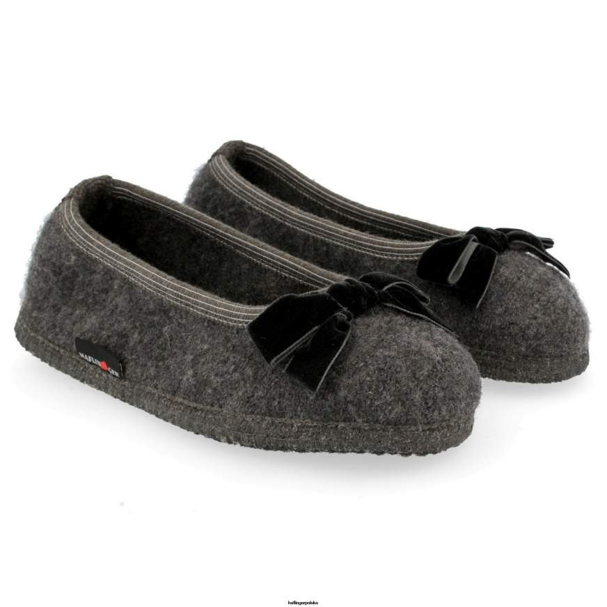 Haflinger miękka podeszwa 42668N66 mężczyźni fiocco szary