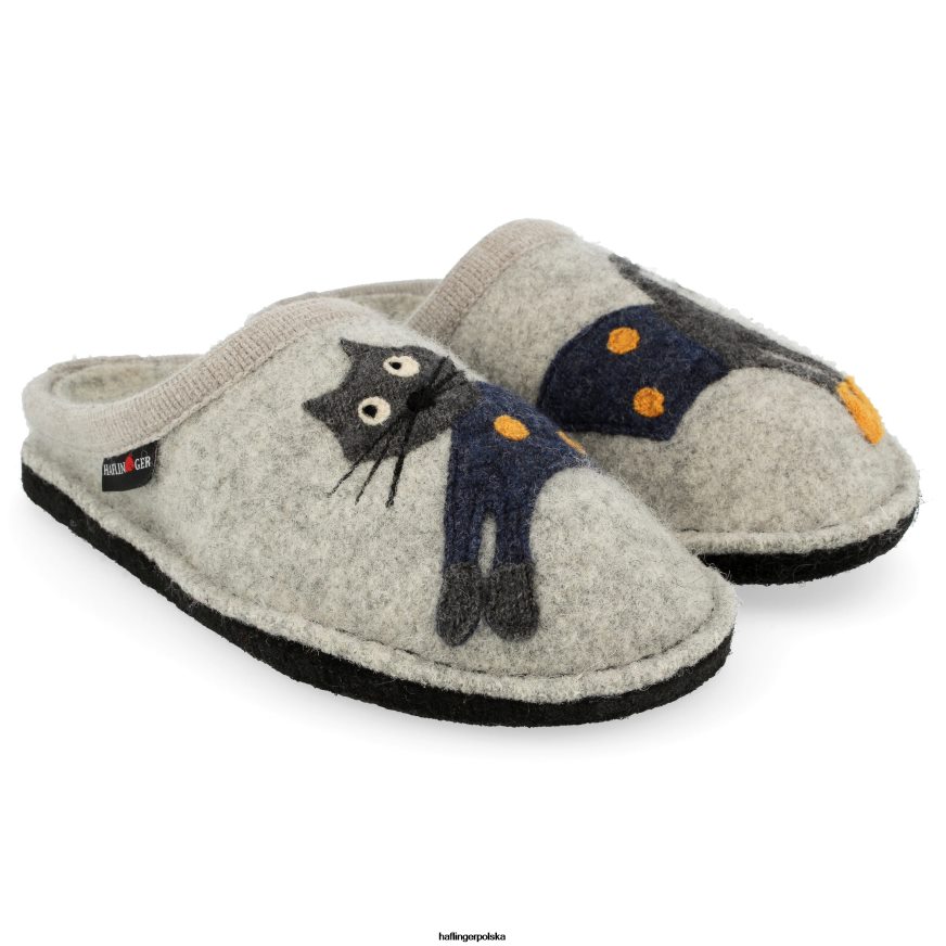 Haflinger nowość 42668N37 mężczyźni cucho srebrnoszary