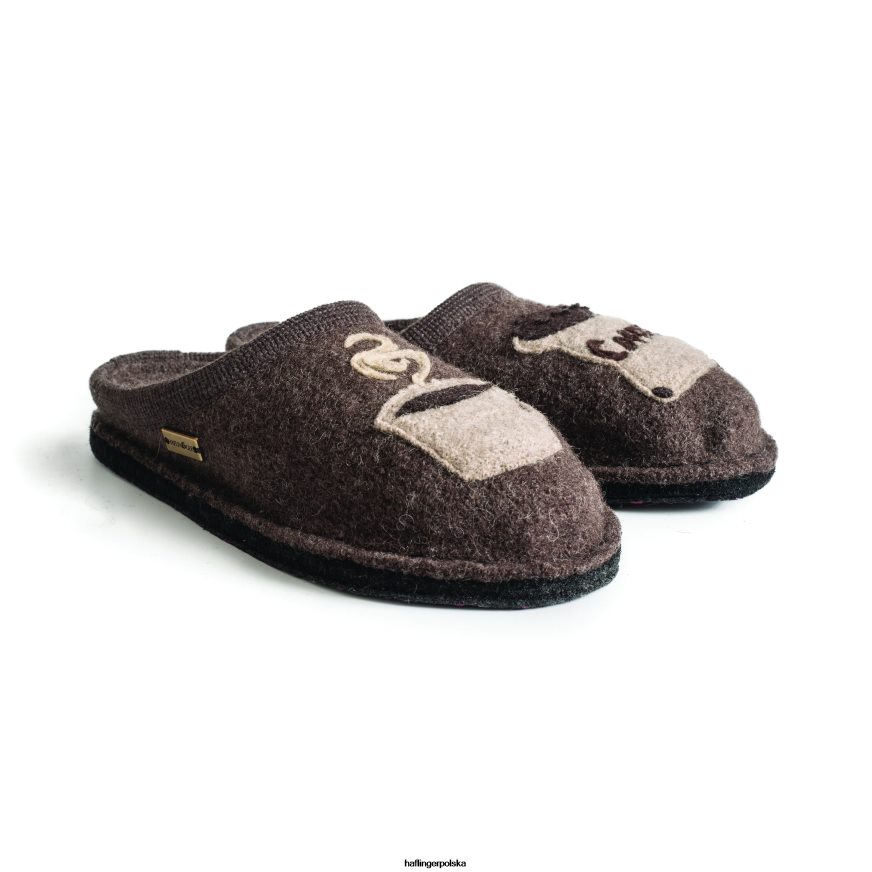 Haflinger nowość 42668N38 mężczyźni Kawa ziemia