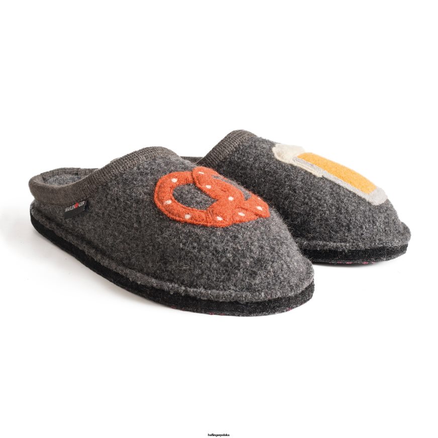 Haflinger nowość 42668N50 mężczyźni oktoberfest szary