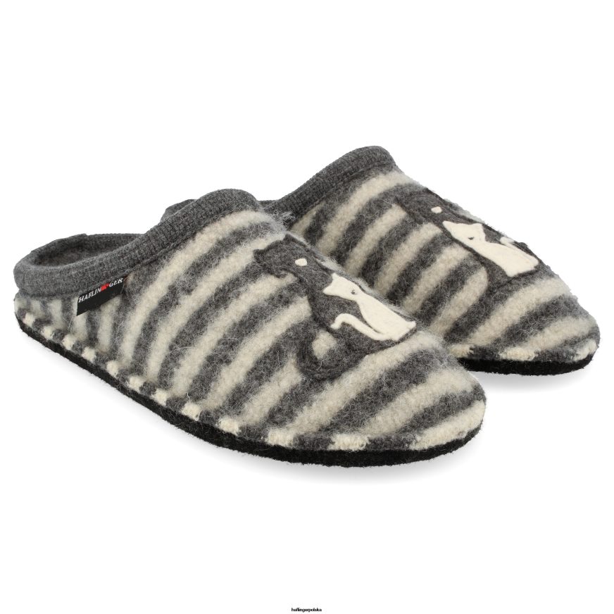 Haflinger nowość 42668N57 mężczyźni canegatto II szary